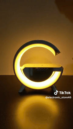 Led Wireless Charger Speaker